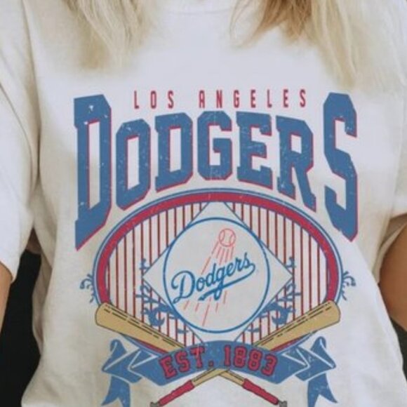 Vintage 90s Mlb Los Angeles Dodgers Shirt, Vintage MLB Fan Shirt, Los Angeles - Picture 2 of 3
